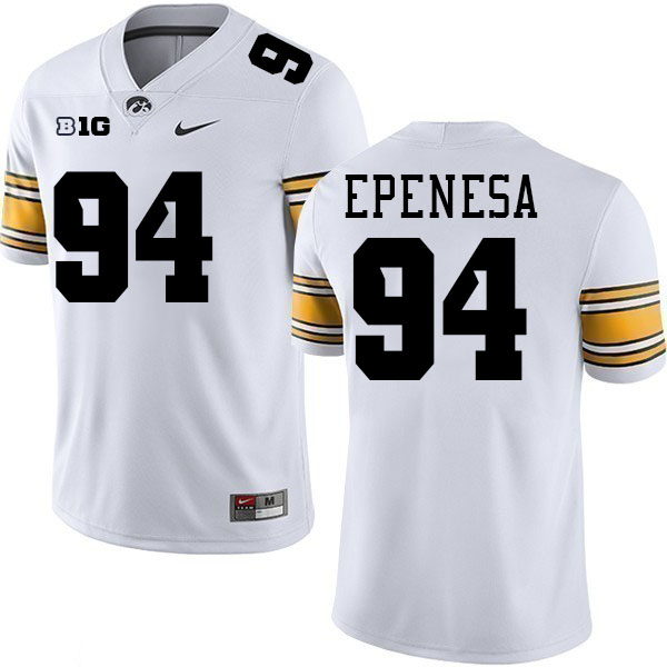 A.J. Epenesa Iowa Jersey,University Of Iowa Hawkeyes Fotoball Uniforms,Jersey,Gears-White A.J. Epenesa Iowa Jersey,University Of Iowa Hawkeyes Fotoball Uniforms,Jersey,Gears-White
